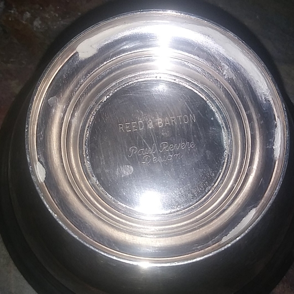 Lot of 3 Vintage plated sugar, cream, dish - Picture 8 of 10